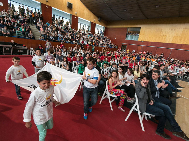 Banyoles divendres 20 de maig. Gala d'inauguració Jocs Empórion. Ddgi 2016. Foto: Eddy Kelele
