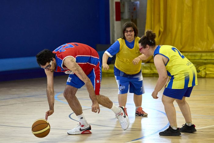20240518 Jocs Emporion Bàsquet discapacitats Pavelló Esports Santa Cristina d'Aro