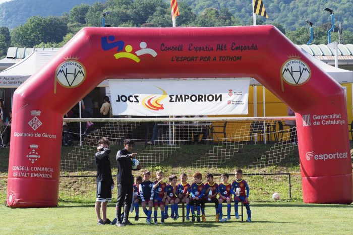 Competions dels Jocs Emporion a Santa Pau. Pere Duran / Nord Media
